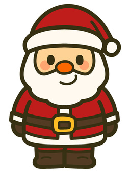 クリスマスサンタクロース サンタクロース,サンタ,クリスマス,１２月,冬,クリスマスイラスト,イベント,手書き,手描き,挿絵のイラスト素材