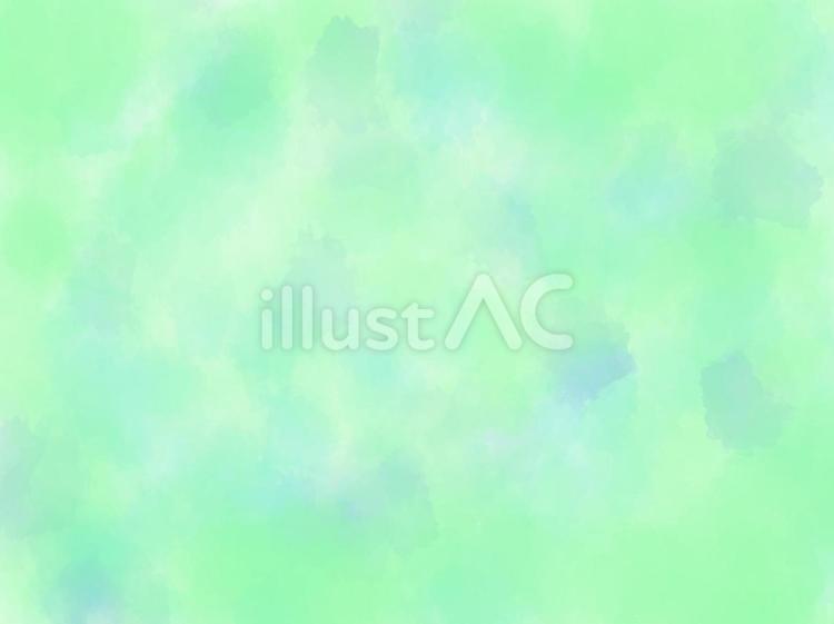 水彩・和紙風の背景「緑」 水彩画,壁紙,背景素材のイラスト素材