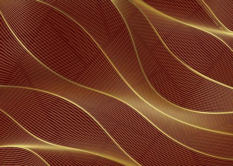 Illustration, gold, line, curve, 