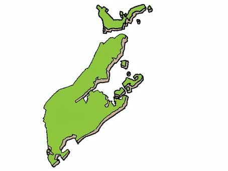 ペリリュー島 ペリリュー島,地図,マップ,デフォルメ,地理,社会,素材,pop調,手描き,挿絵のイラスト素材