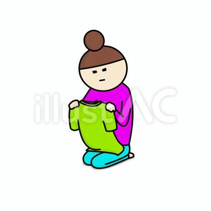 Tシャツを見る 女性