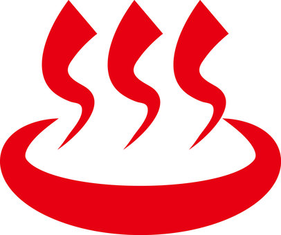 お風呂温泉マーク 温泉,風呂,銭湯,ロゴマーク,アイコン,シンボル,湯,旅館,湯船,シンプルのイラスト素材