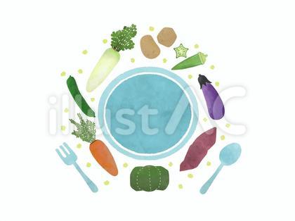 野菜の食育/彩り野菜の食卓