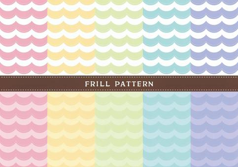 Illustration, frill, wave, handle, 