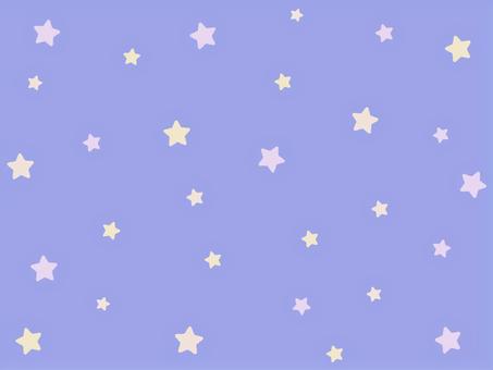 かわいい手描き星のパステル背景 青 パステル,星,背景,かわいい,ネイビー,青,手描き,夜空,くすみ,シンプルのイラスト素材