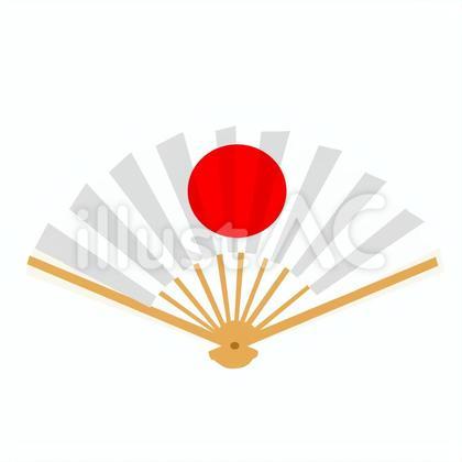 日の丸扇