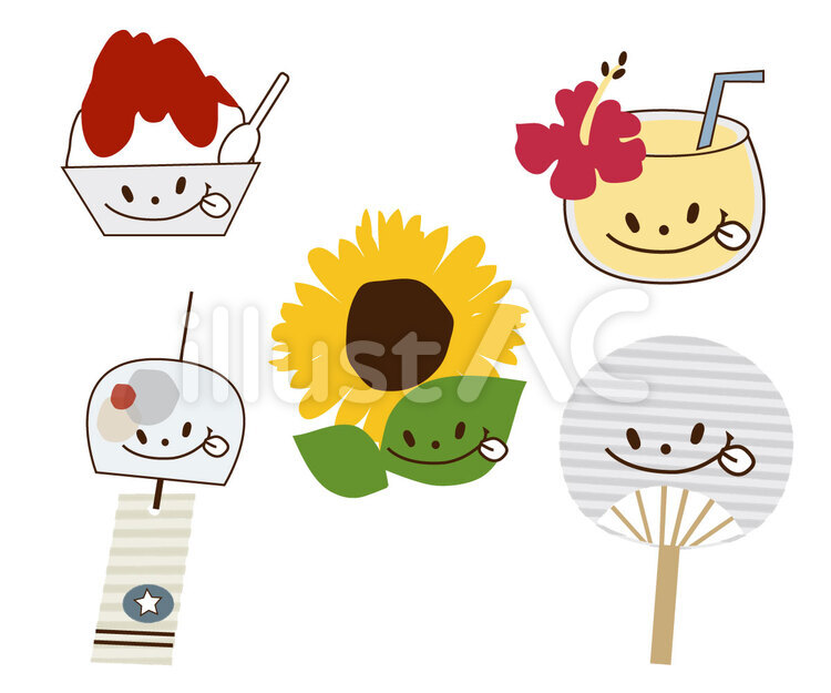 夏のものイラスト No 無料イラストなら イラストac 夏のものイラスト No 無料イラストなら イラストac