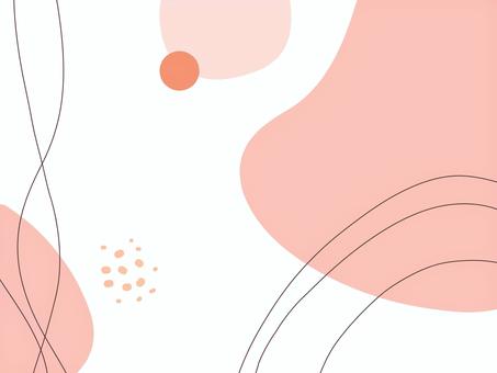 抽象的なイラスト背景　ピンク系