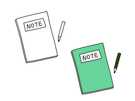 ノートとえんぴつ