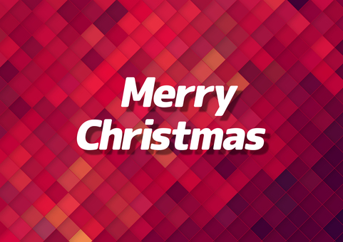 クリスマス 背景 モザイク 赤 背景,壁紙,赤,レッド,デザイン,クリスマス,市松模様,パターン,テクスチャ,柄のイラスト素材