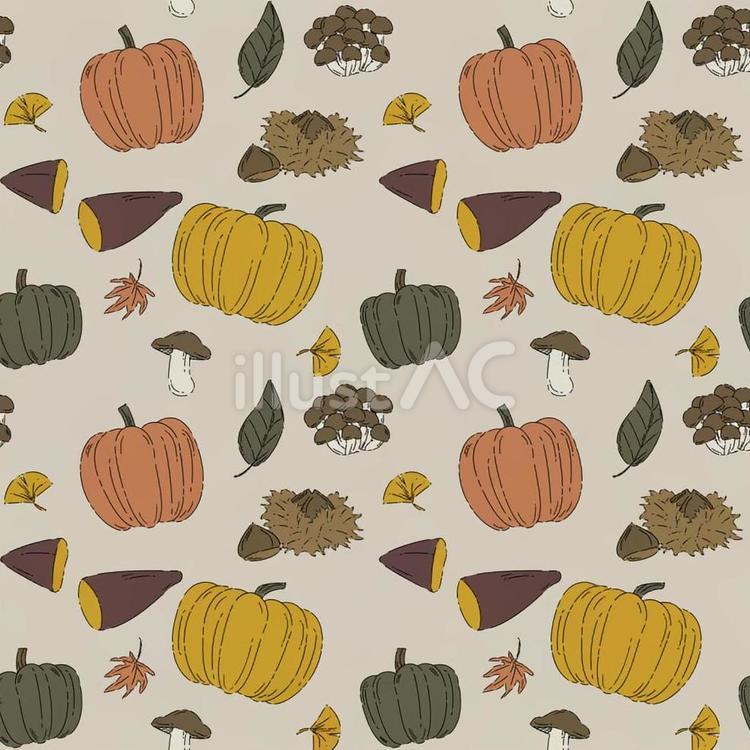 Free Vectors | Autumn taste pattern background