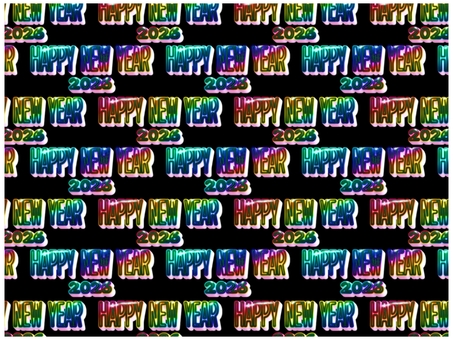 HAPPY NEW YEAR 壁紙 HAPPY NEW YEAR 壁紙 happynewyear,ハッピーニュ−イヤ−,2026,文字,壁紙,背景,ポストカード,柄,パターン,グラデーションのイラスト素材
