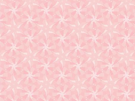 ピンクの抽象的な幾何学模様の背景-497