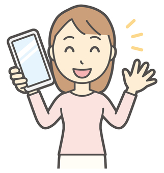  ロングヘア女性-461-バスト