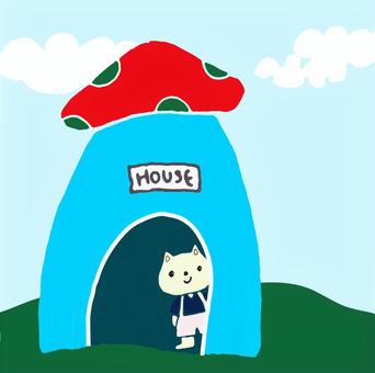 Illustration of a hide-and-seek playing hide-and-seek, JPG, PNG and EPS Illustration of a hide-and-seek playing hide-and-seek, cat, park, origin, JPG, PNG and EPS