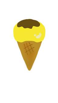 Ice cone, gelo, milho, banana, JPG