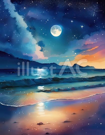 夜と海