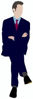 座っている男性 全身シルエットイラスト 人,男性,着席,サラリーマン,ビジネスマン,人物,座る,横向き,1人,全身のイラスト素材
