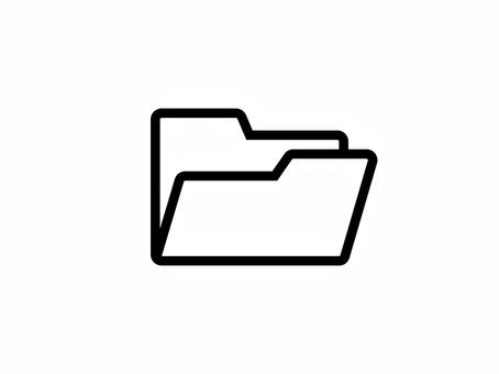 フォルダアイコン フォルダ,ファイル,アイコン,データ,保存,管理,整理,資料,保管,情報のイラスト素材