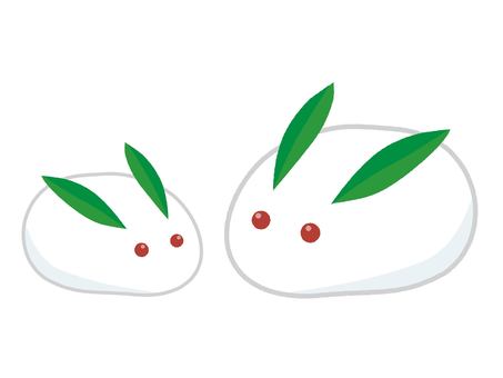 雪うさぎ3