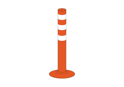 ポール, sur la route, entrez l'interdiction, un bouchon de roue, JPG and PNG