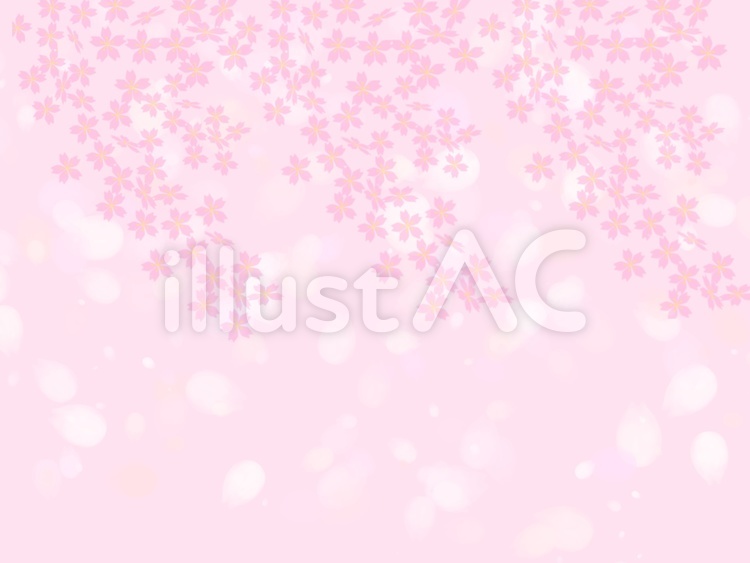 桜４ 桜,さくら,ピンクのイラスト素材