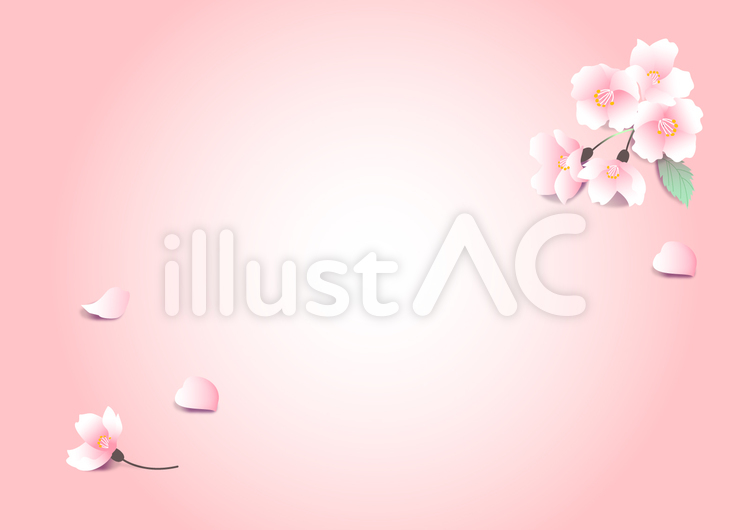 桜背景4 桜,春,背景のイラスト素材