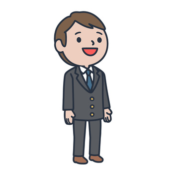 見上げる人 見上げる人 見上げる,上,視線,希望,男性,スーツ,ビジネス,会社員のイラスト素材