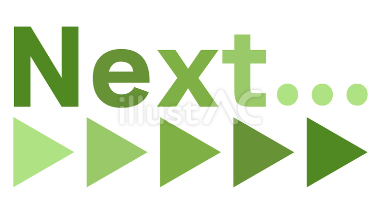Next　次回予告のロゴ next,次回,予告のイラスト素材