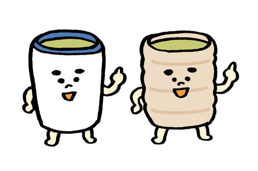 湯のみくん, , JPG and PNG