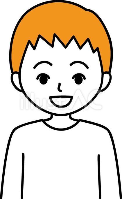 笑顔の男の子