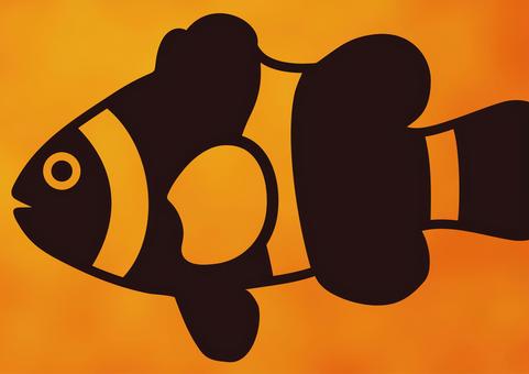Osakanasan ♯ Clownfish, JPG, PNG and AI Osakanasan ♯ Clownfish, clown fish, hidden bear nomi, okinobu fish, JPG, PNG and AI