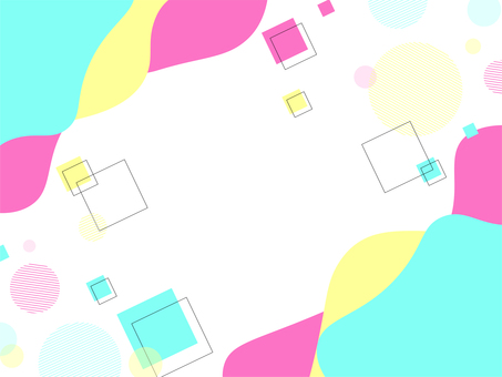 ポップで可愛い流体メンフィス背景 ポップで可愛い流体メンフィス背景 背景,ポップ,メンフィスのイラスト素材