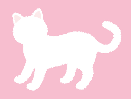 じわじわ線の歩き猫フレーム フレーム,囲み,枠,背景枠,ねこ,ネコ,猫のイラスト素材