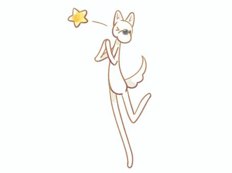 お願い犬 犬,可愛い,ウィンクのイラスト素材