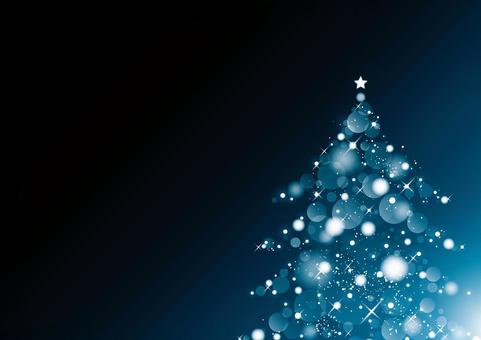 Fantastic Christmas tree background material, christmas, tree, light, JPG and AI