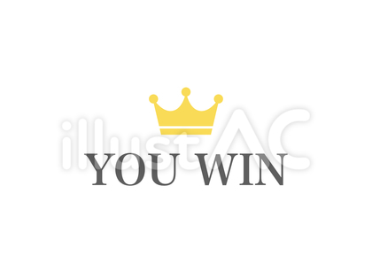 YOUWIN&王冠ロゴ:A