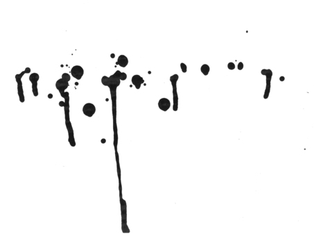 墨汁を滴らせた紙3 4000px インク,墨汁,墨,紙,滴り,液体,水,水滴,飛沫,飛び散りのイラスト素材