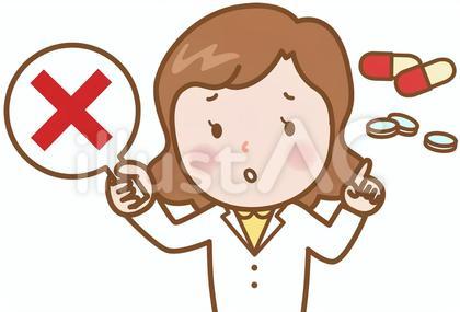 薬剤師女性:不正解