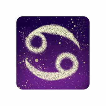 Constellation icon Cancer, icon, constellation, 12 constellations, JPG and PNG