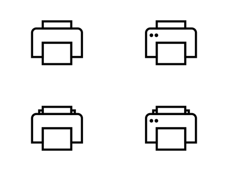 Illustration, printer, printing, copy, 