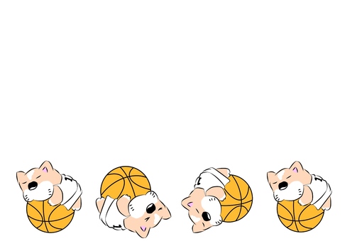 Basketball Dog Gorogoro, JPG Basketball Dog Gorogoro, बास्केटबाल, नोटपैड, पाठ्येतर गतिविधि, JPG