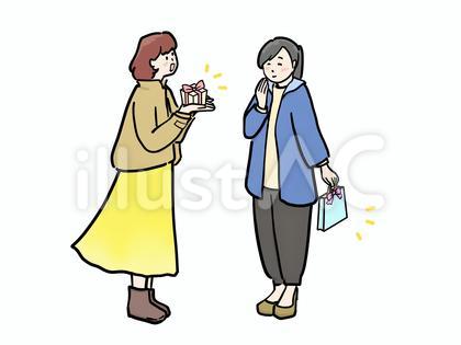 久しぶりに再会する女子