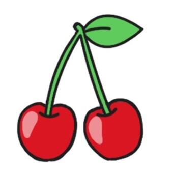 さくらんぼ さくらんぼ,果物,フルーツ,チェリー,植物のイラスト素材