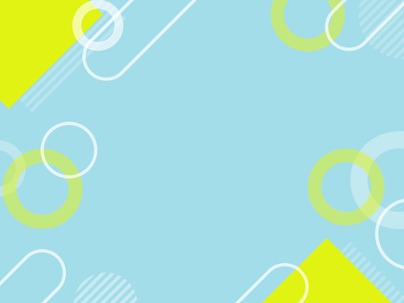 シンプルで幾何学的な背景イラスト