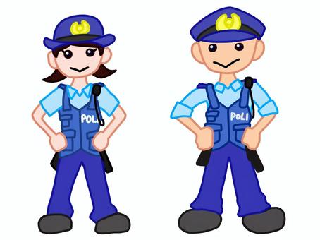 警察男人和女人, JPG 和 PNG 警察男人和女人, 警官, 工作, JPG 和 PNG