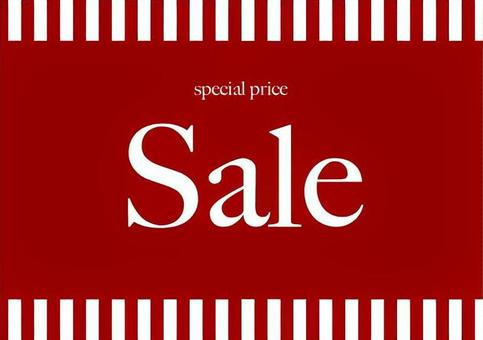 sale02 sale,背景,赤,赤白ボーダー,販促のイラスト素材