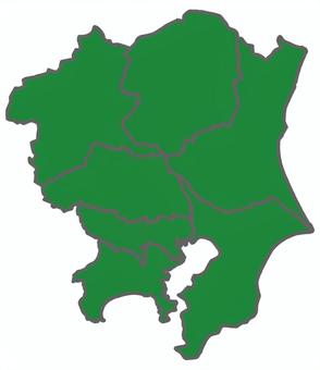 関東地方 関東地方,関東,手描き,首都圏,地図,ラフ,手書き,東京,神奈川,千葉のイラスト素材