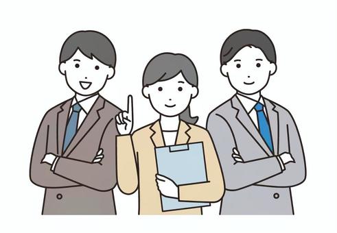 business person folding arms, JPG, PNG and AI business person folding arms, , JPG, PNG and AI