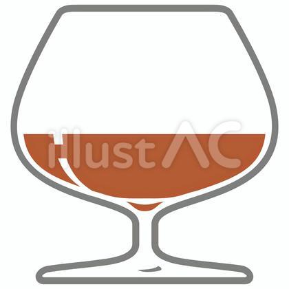 ブランデー ブランデーグラス アイコン